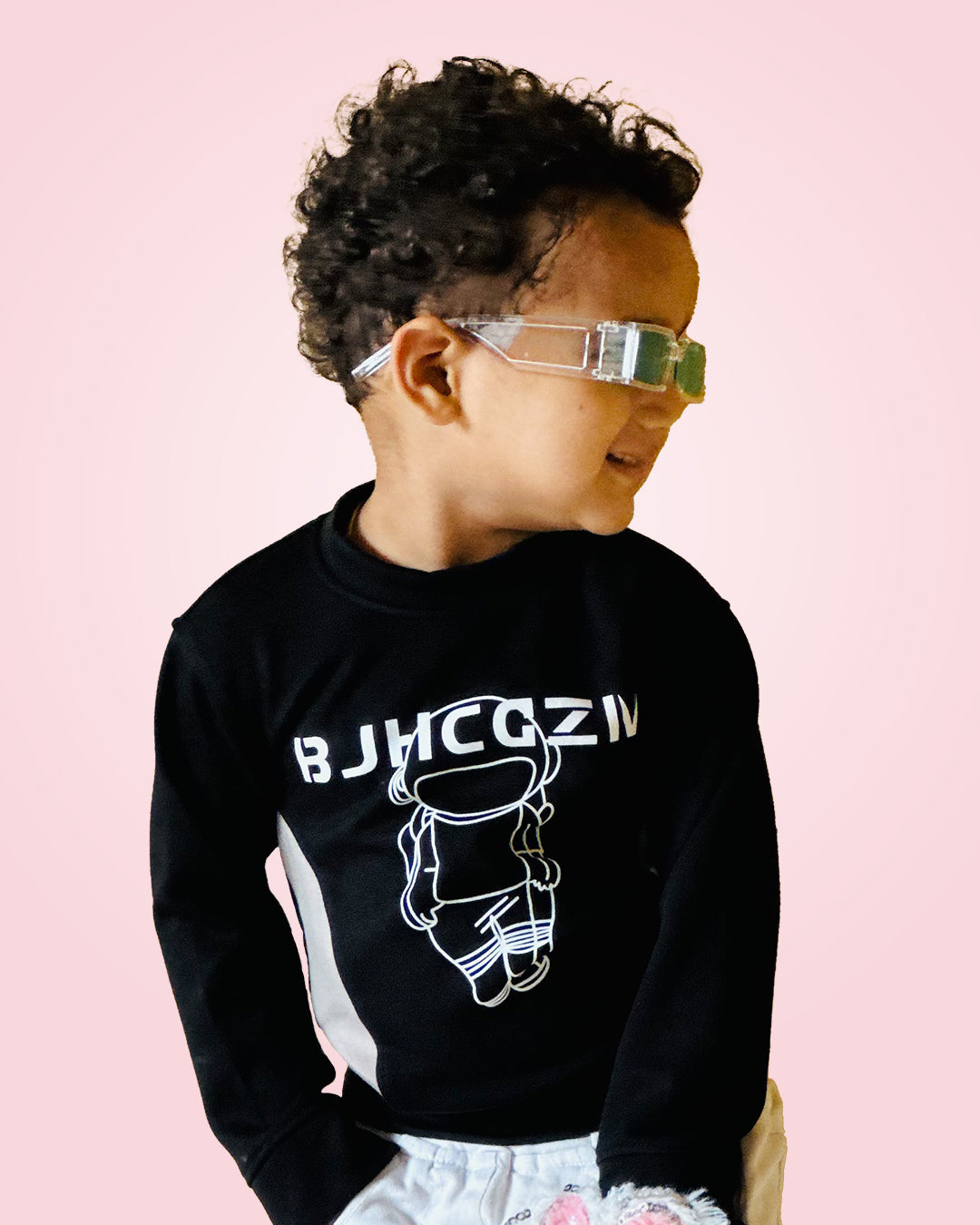 BJHCGZM X Black Unisex full Sleeves T-shirt